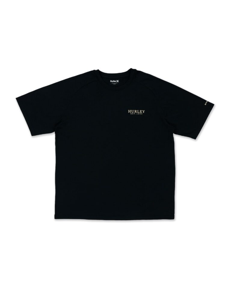 Hurley black oversized tee